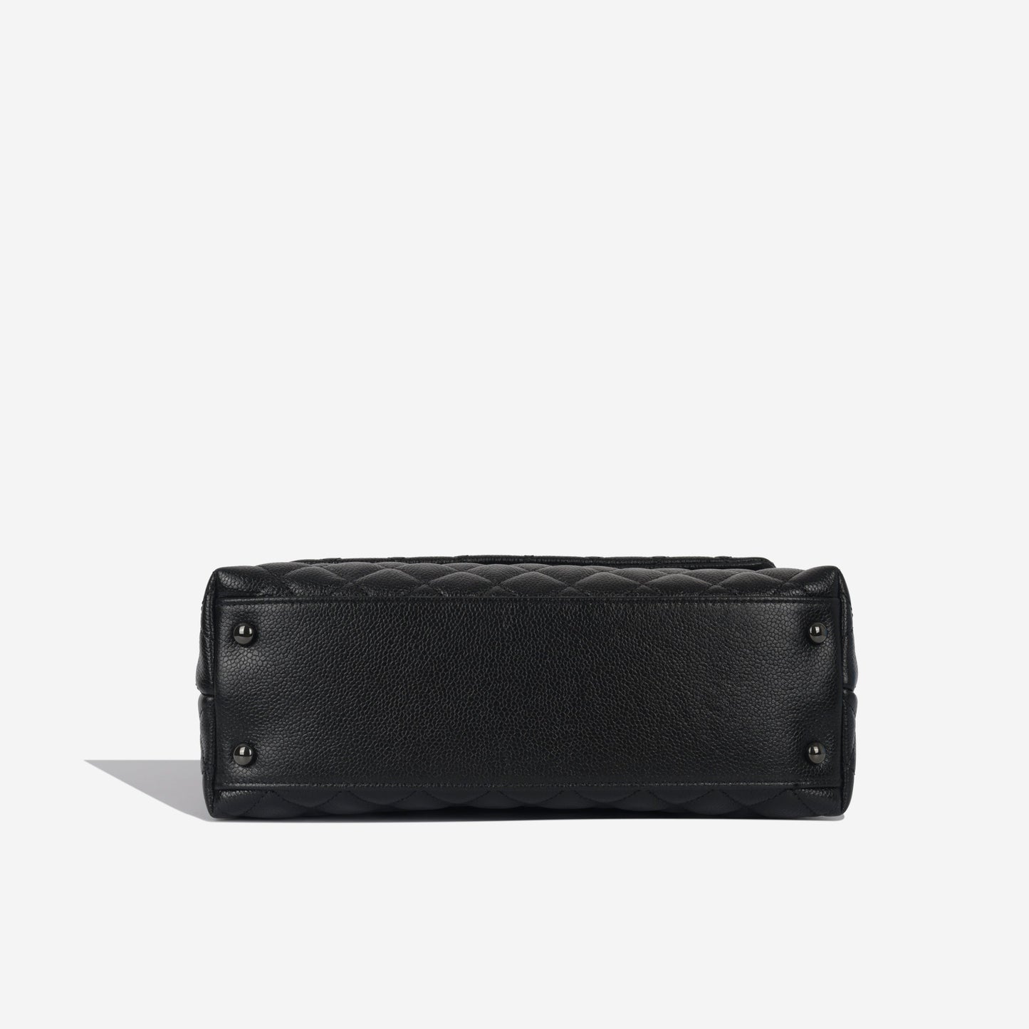 Chanel Coco Handle Caviar Black Shoulder Bag Style 2
