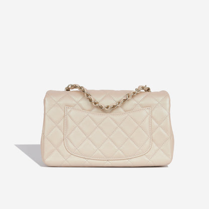 Chanel Classic Flap Lambskin Gold Shoulder Bag Style 64