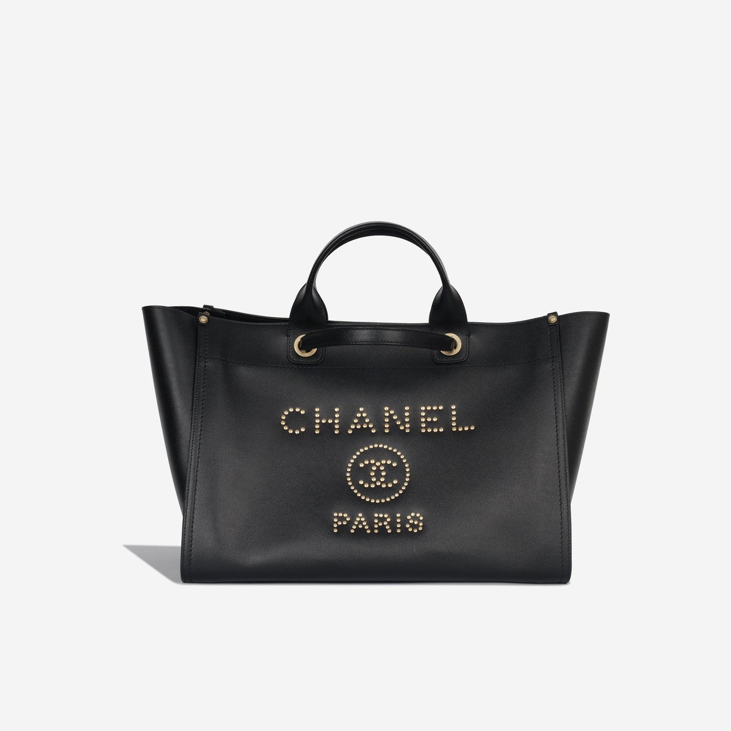 Chanel Cambon Caviar Black Tote Bag Caviar