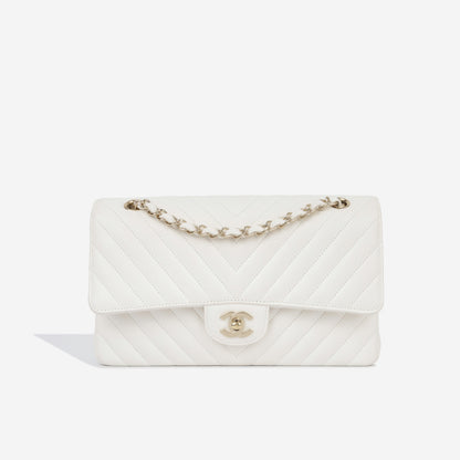 Chanel Classic Flap Caviar Gold Shoulder Bag Style 23
