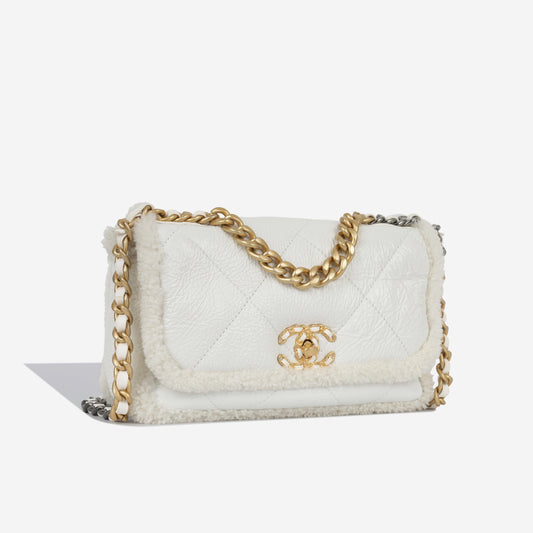 Chanel Chanel 19 Lambskin Gold Shoulder Bag Style 11