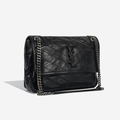 Saint Laurent Niki Calfskin Black Shoulder Bag Style 2