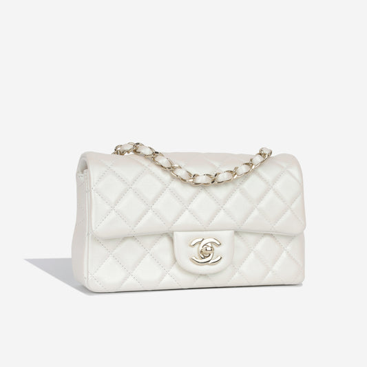 Chanel Classic Flap Lambskin Gold Shoulder Bag Style 63