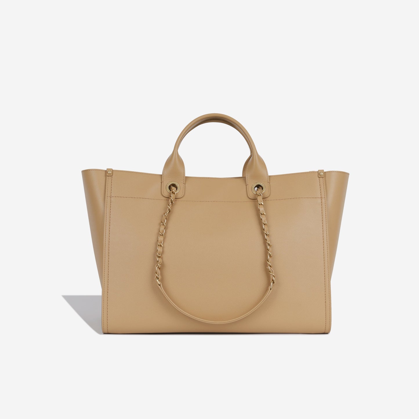 Chanel Cambon Caviar Gold Tote Bag Caviar
