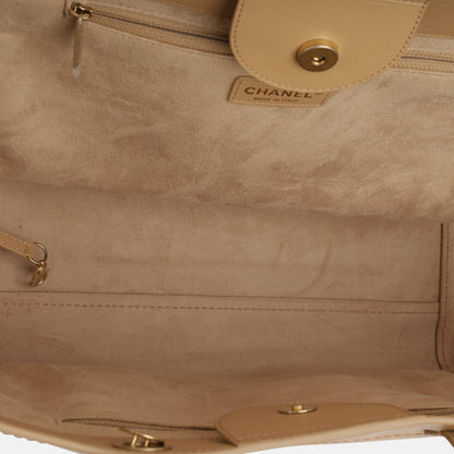 Chanel Cambon Caviar Gold Tote Bag Caviar