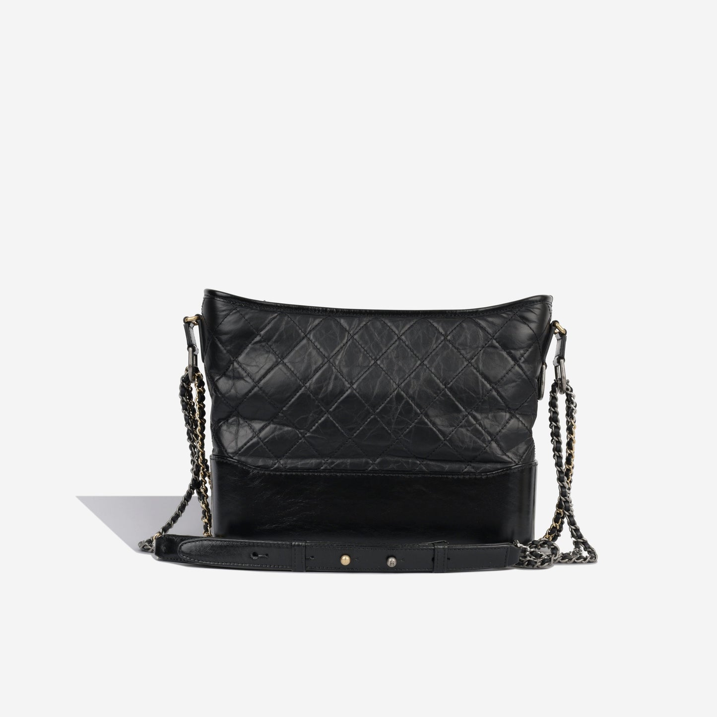 Chanel Gabrielle Calfskin Black Shoulder Bag Style 2