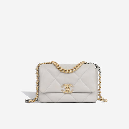 Chanel Chanel 19 Lambskin Black Shoulder Bag Style 18