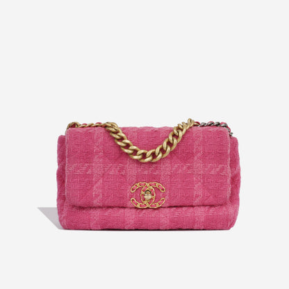 Chanel Chanel 19 Tweed Black Shoulder Bag Style 5