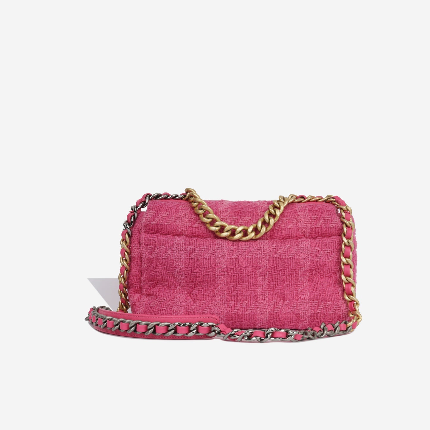Chanel Chanel 19 Tweed Black Shoulder Bag Style 5