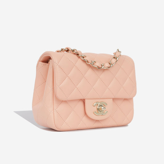 Chanel Classic Flap Lambskin Gold Shoulder Bag Style 88