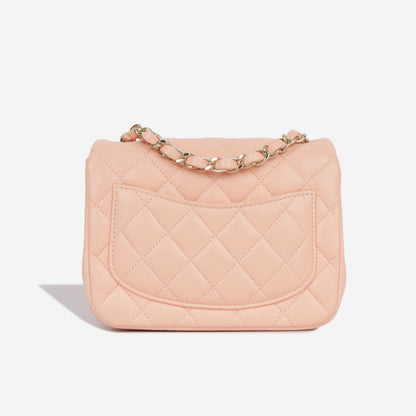 Chanel Classic Flap Lambskin Gold Shoulder Bag Style 88