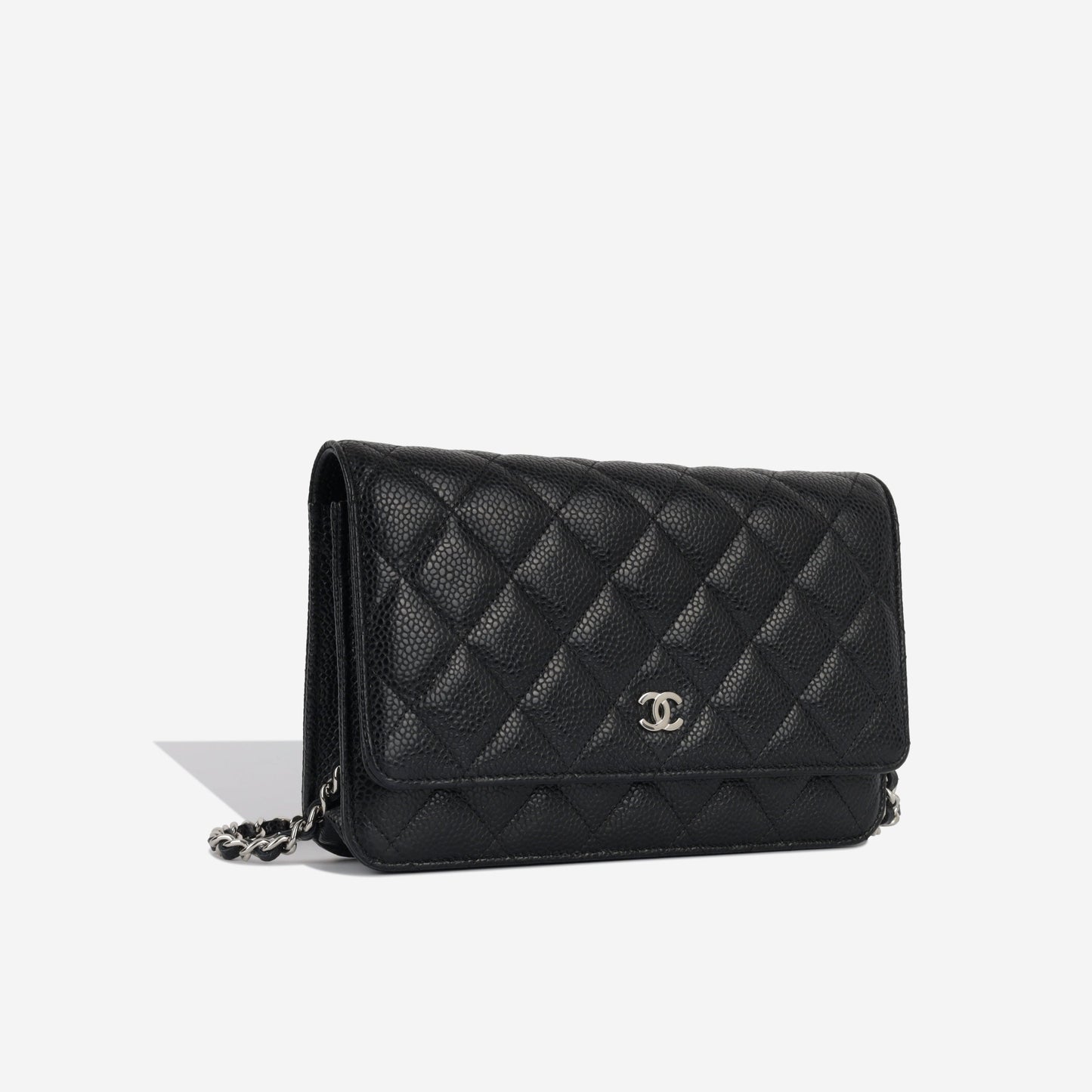 Chanel Wallet On Chain Caviar Black Crossbody Style 9