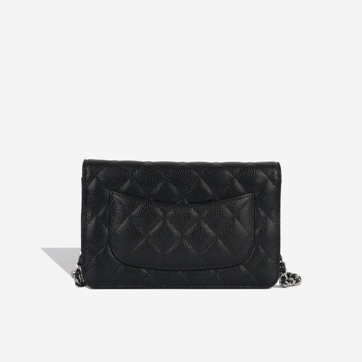 Chanel Wallet On Chain Lambskin Black Crossbody Style 10