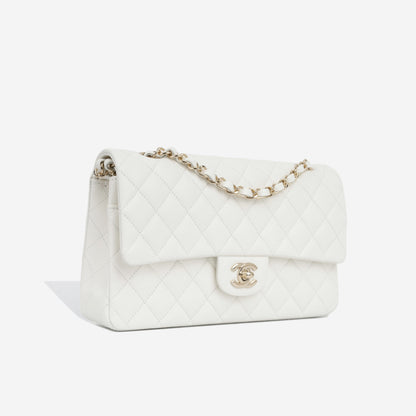 Chanel Classic Flap Caviar Gold Shoulder Bag Style 22