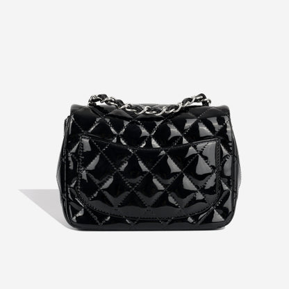 Chanel Classic Flap Lambskin Black Shoulder Bag Style 215