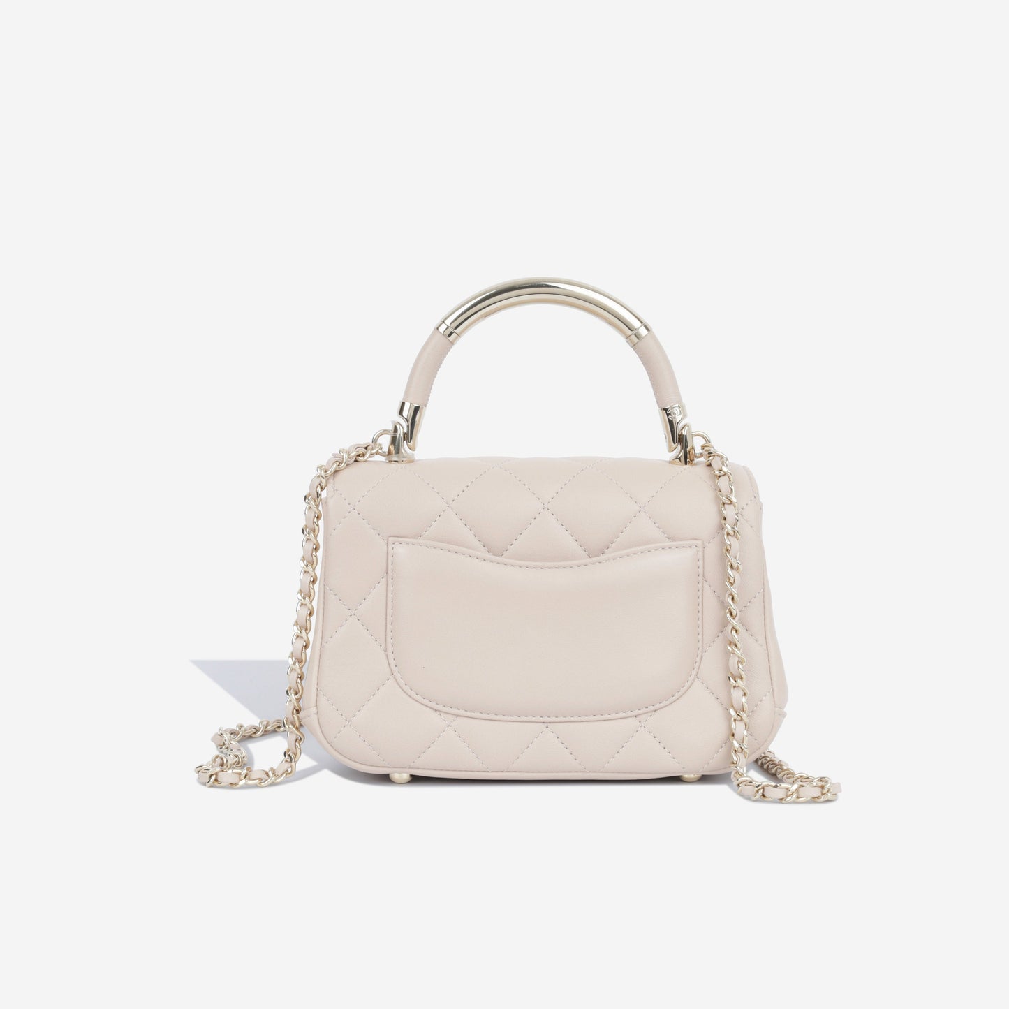 Chanel Classic Flap Lambskin Gold Shoulder Bag Style 6