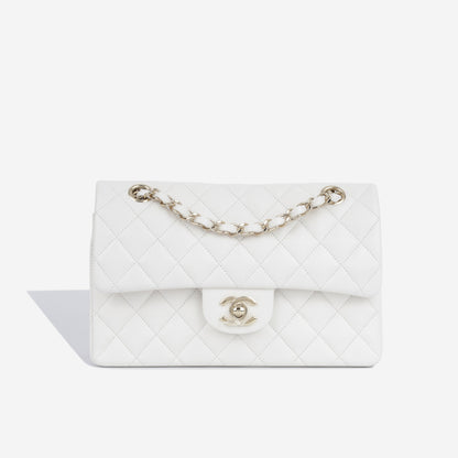 Chanel Classic Flap Caviar Gold Shoulder Bag Style 30