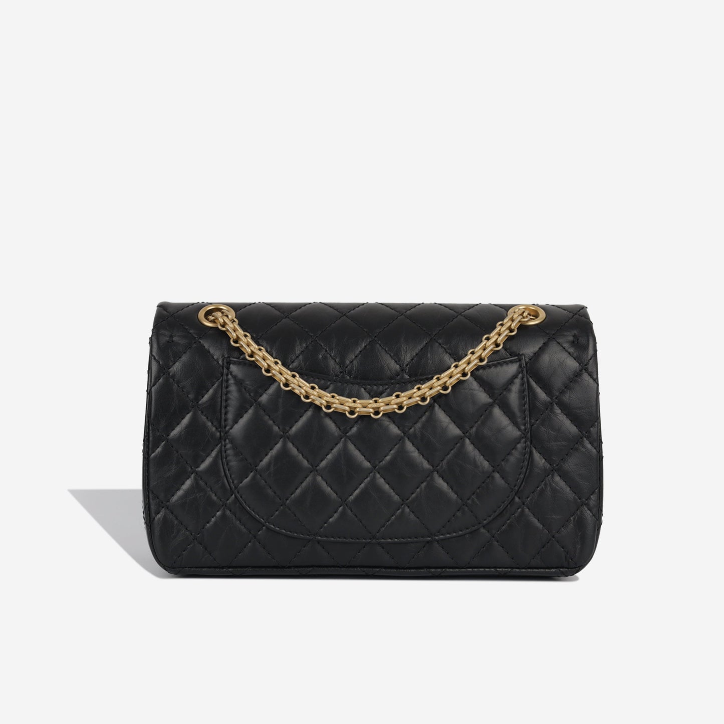 Chanel Classic Flap Lambskin Black Shoulder Bag Style 5