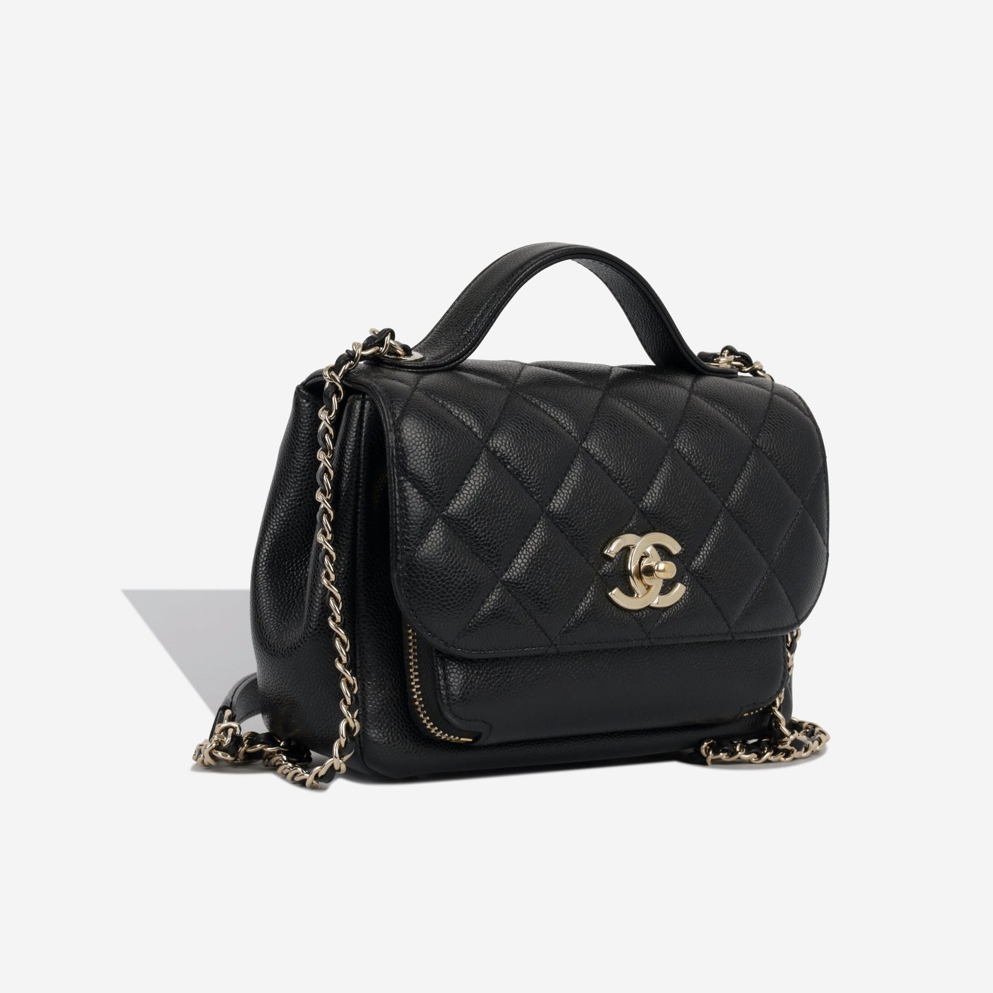 Chanel Timeless Caviar Black Handbag Style 3