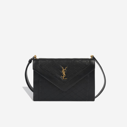 Saint Laurent Calfskin Black Handbag