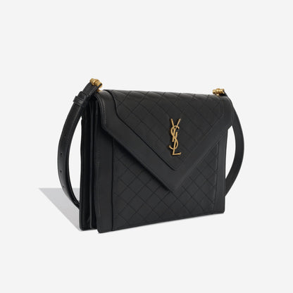 Saint Laurent Calfskin Black Handbag