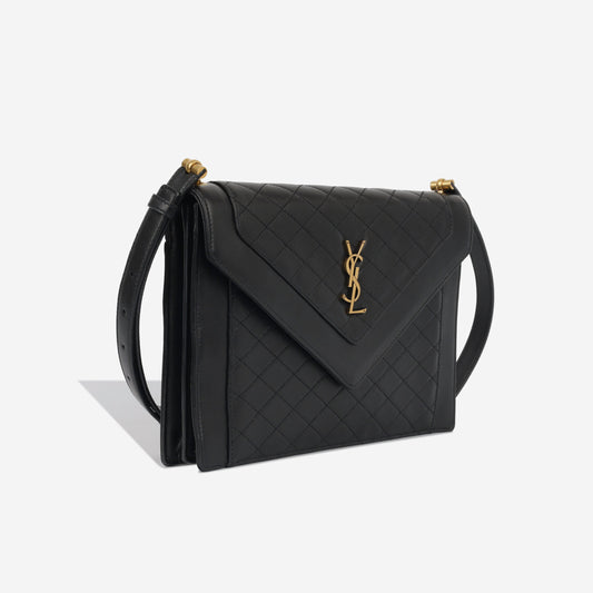 Saint Laurent Calfskin Black Handbag