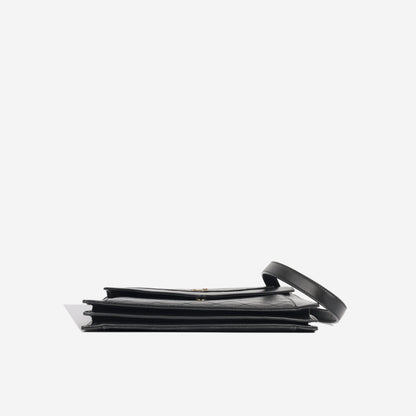 Saint Laurent Calfskin Black Handbag