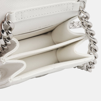 Chanel Vanity Caviar Silver Clutch Caviar