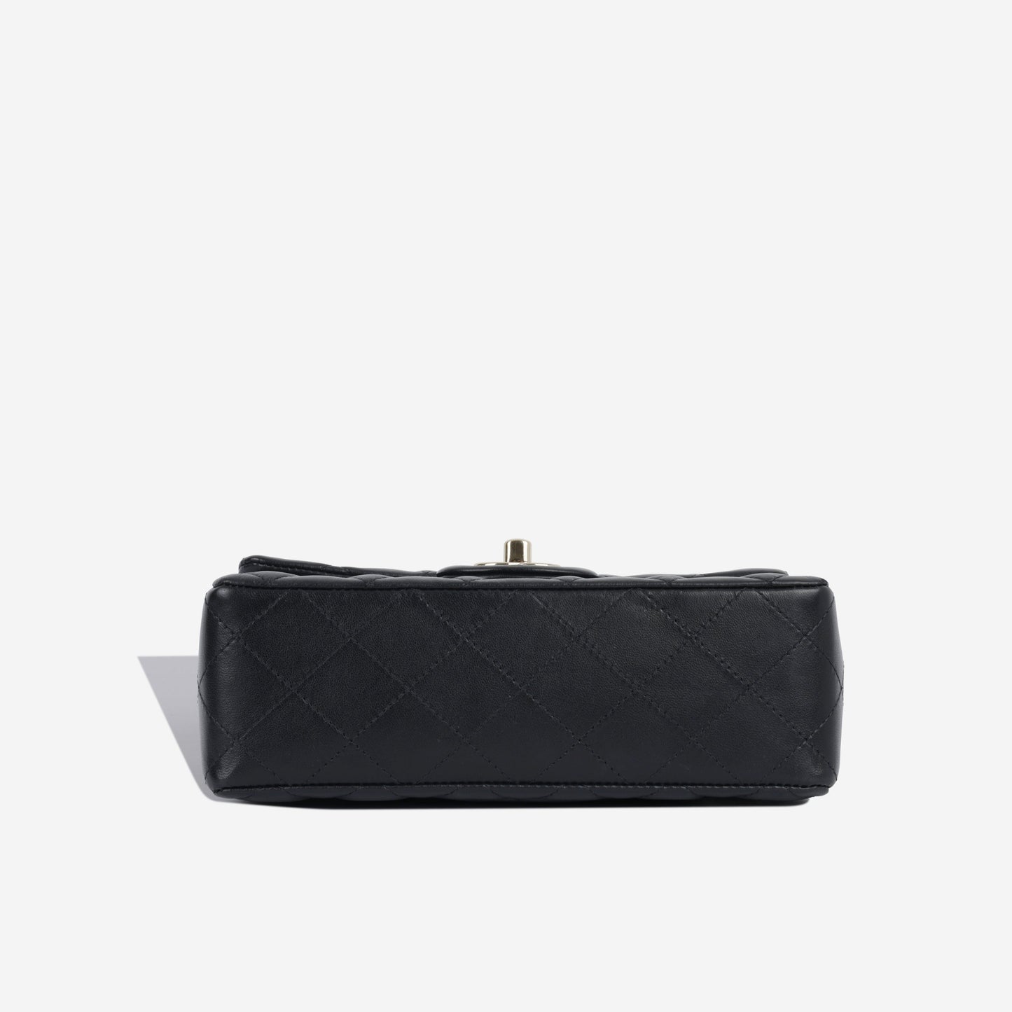 Chanel Classic Flap Lambskin Black Shoulder Bag Style 137