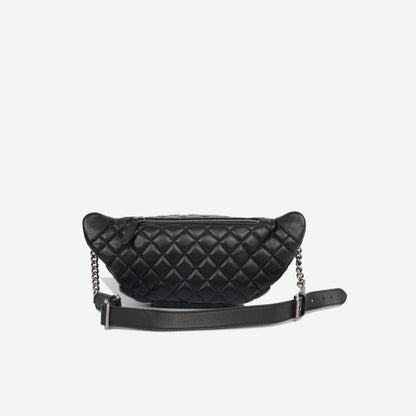 Chanel Luxury Lambskin Black Handbag Style 11