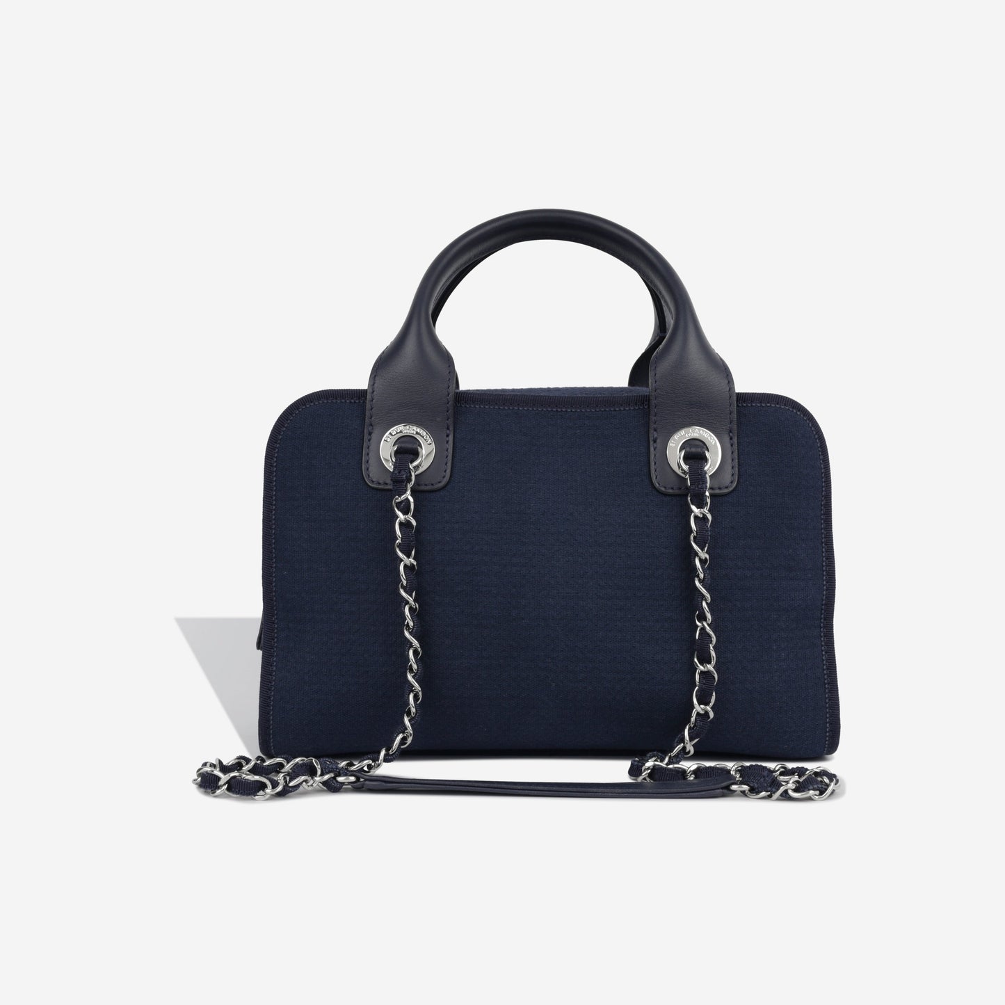 Chanel Deauville Lambskin Black Tote Bag Lambskin
