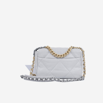 Chanel Chanel 19 Leather Gold Shoulder Bag Style 5