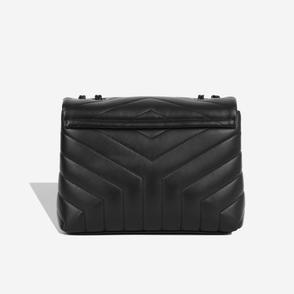 Saint Laurent Small Lou Lou - Black Calfskin Bhw