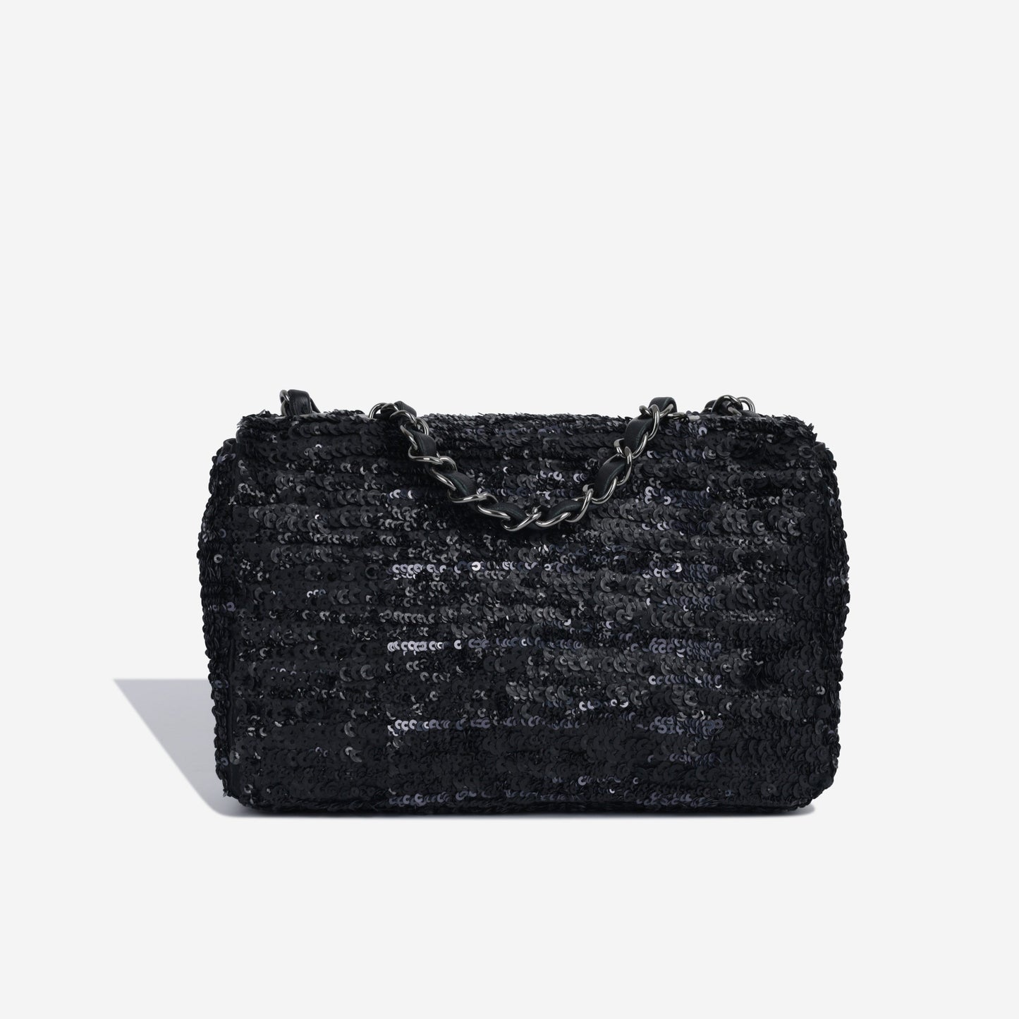Chanel Classic Flap Lambskin Black Shoulder Bag Style 135