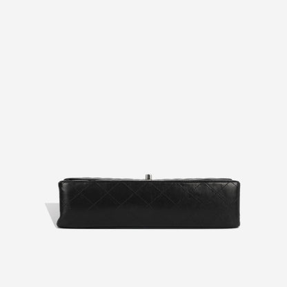 Chanel Classic Flap Lambskin Black Shoulder Bag Style 103