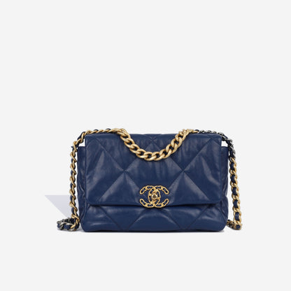 Chanel Chanel 19 Leather Gold Shoulder Bag Style 4