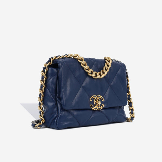 Chanel Chanel 19 Leather Gold Shoulder Bag Style 4