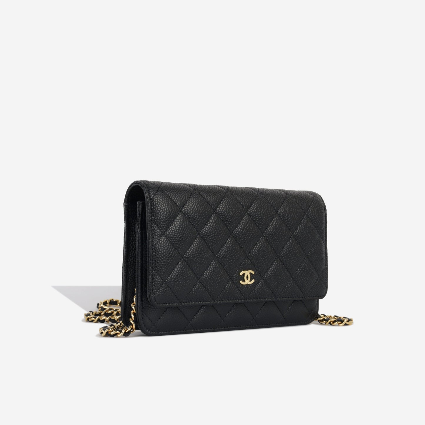 Chanel Wallet On Chain Caviar Black Crossbody Style 8