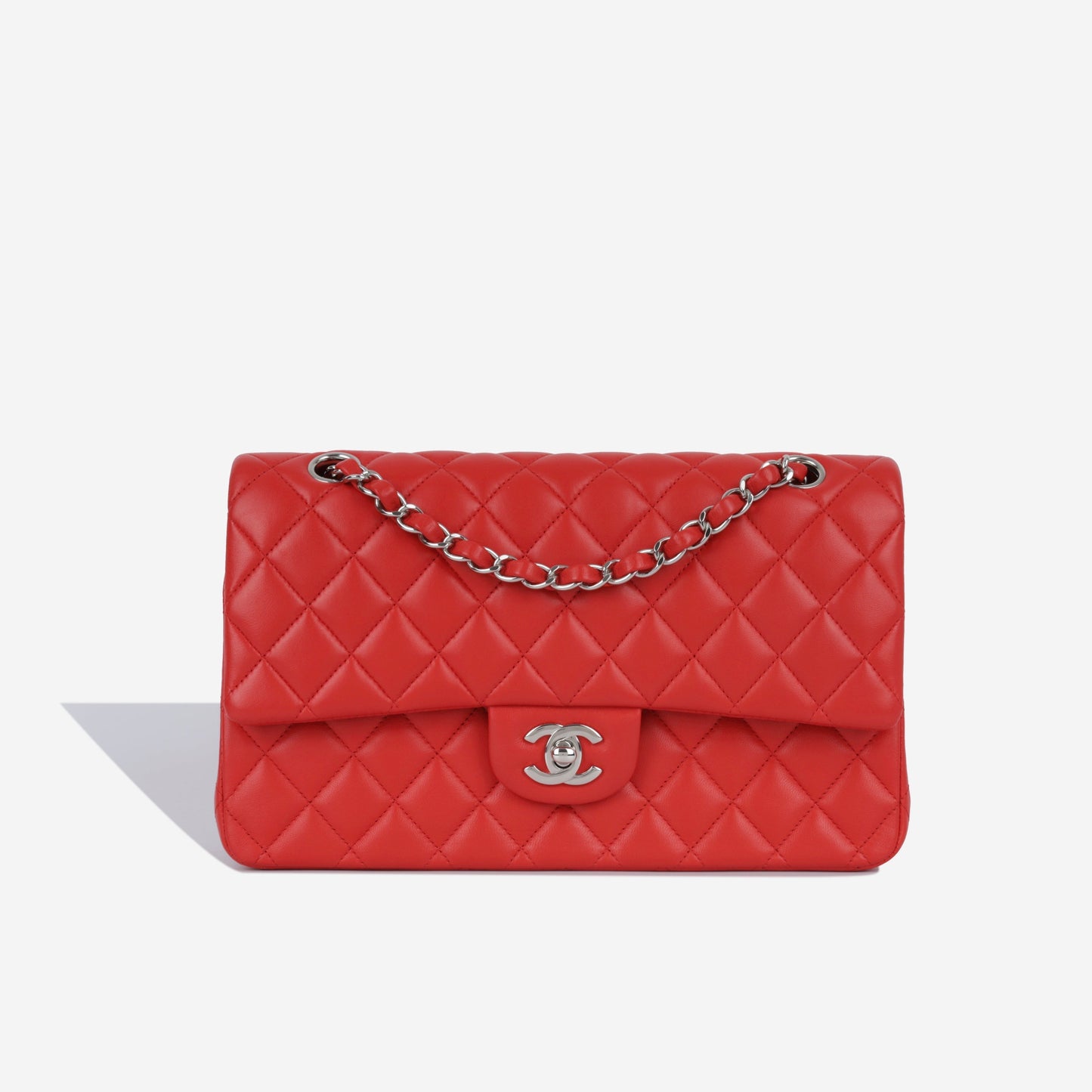 Chanel Classic Flap Lambskin Black Shoulder Bag Style 101