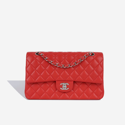 Chanel Classic Flap Lambskin Black Shoulder Bag Style 101