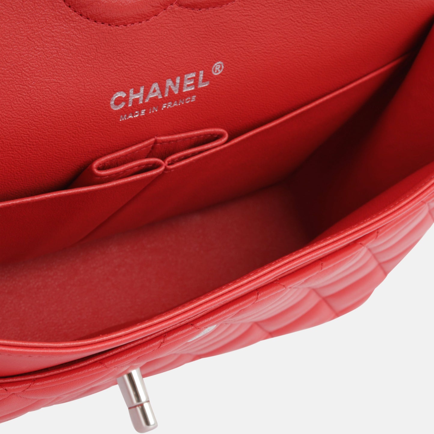 Chanel Classic Flap Lambskin Black Shoulder Bag Style 101
