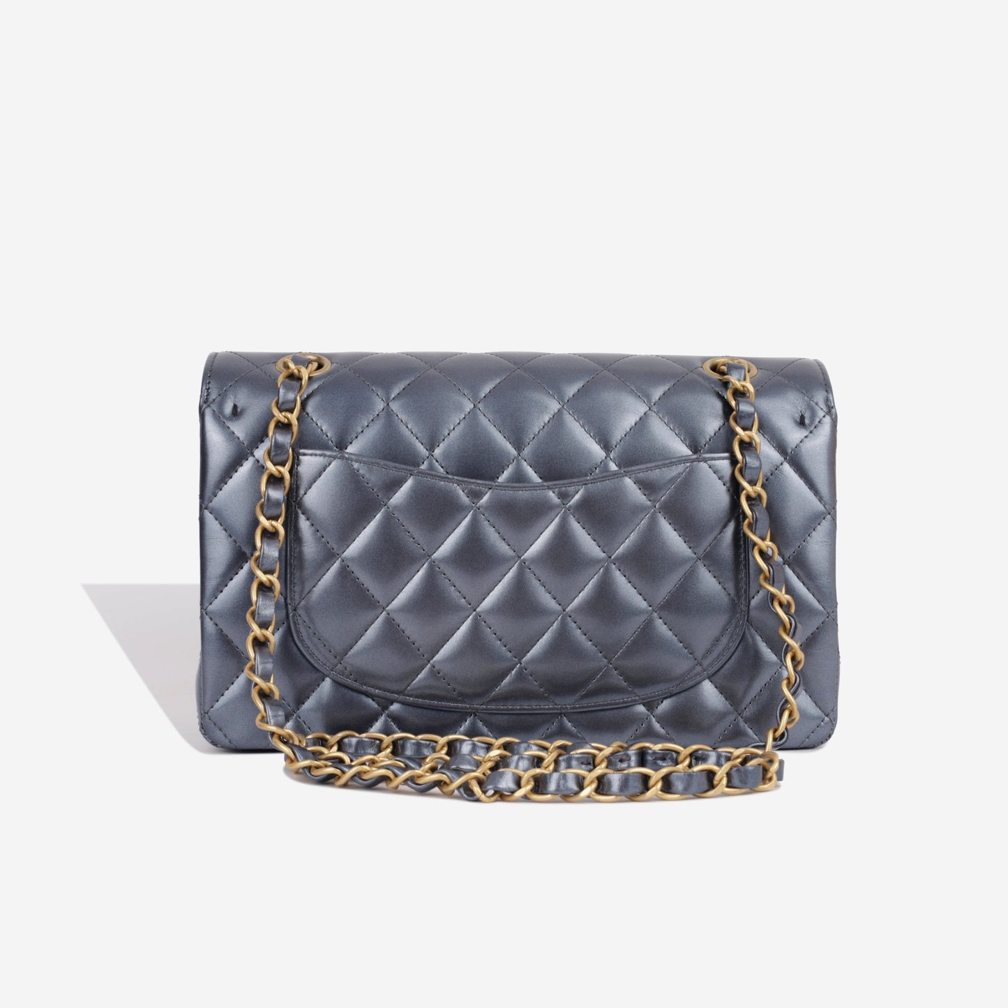 Chanel Classic Flap Lambskin Gold Shoulder Bag Style 139