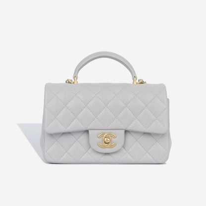 Chanel Classic Flap Lambskin Black Shoulder Bag Style 328