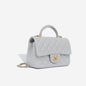 Chanel Classic Flap Lambskin Black Shoulder Bag Style 328