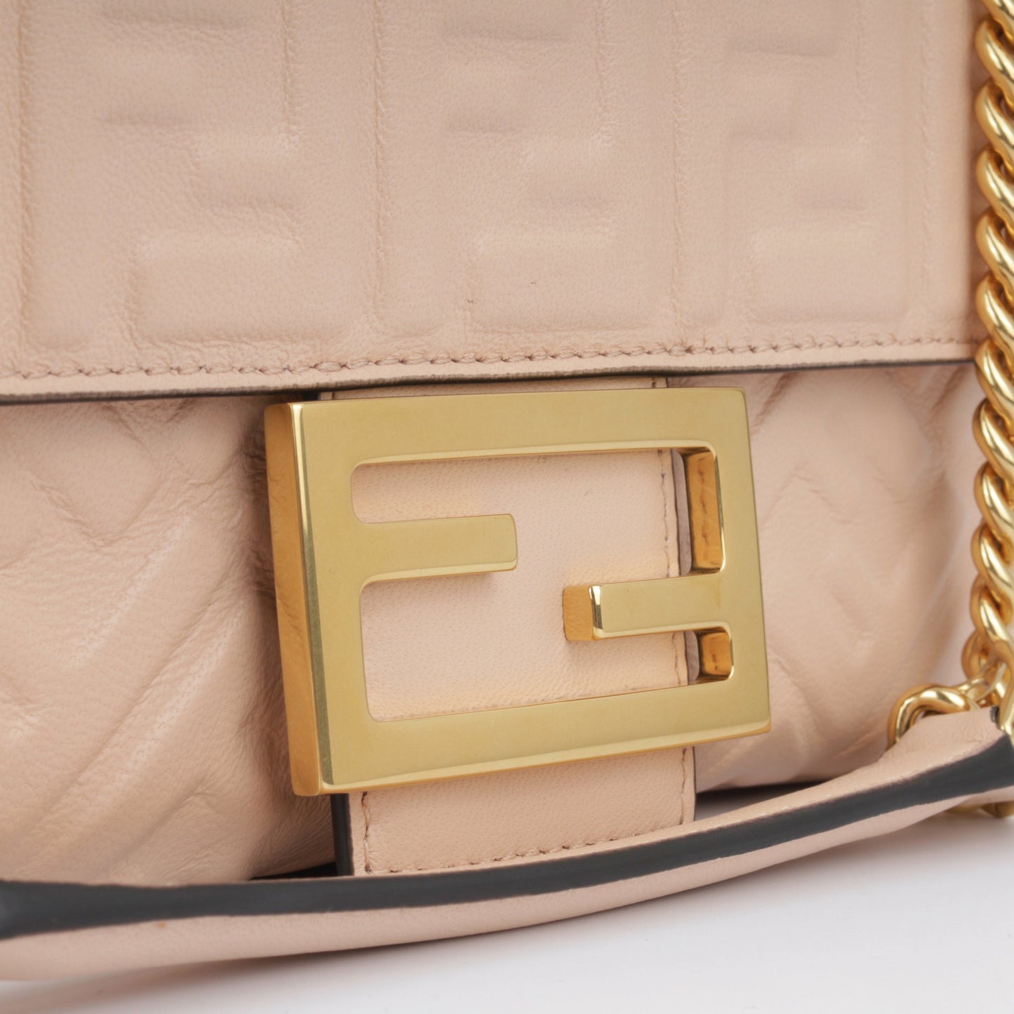 Fendi Baguette Black Shoulder Bag Black