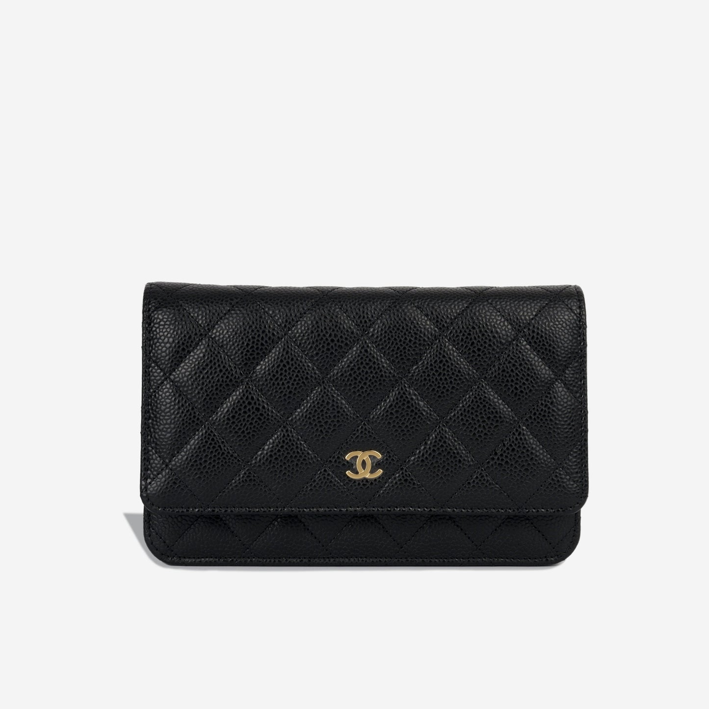 Chanel Wallet On Chain Caviar Black Crossbody Style 7