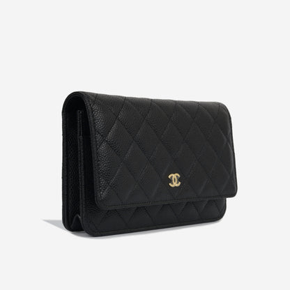 Chanel Wallet On Chain Caviar Black Crossbody Style 7