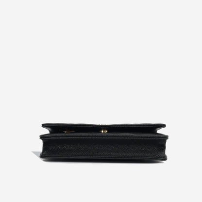 Chanel Wallet On Chain Caviar Black Crossbody Style 7
