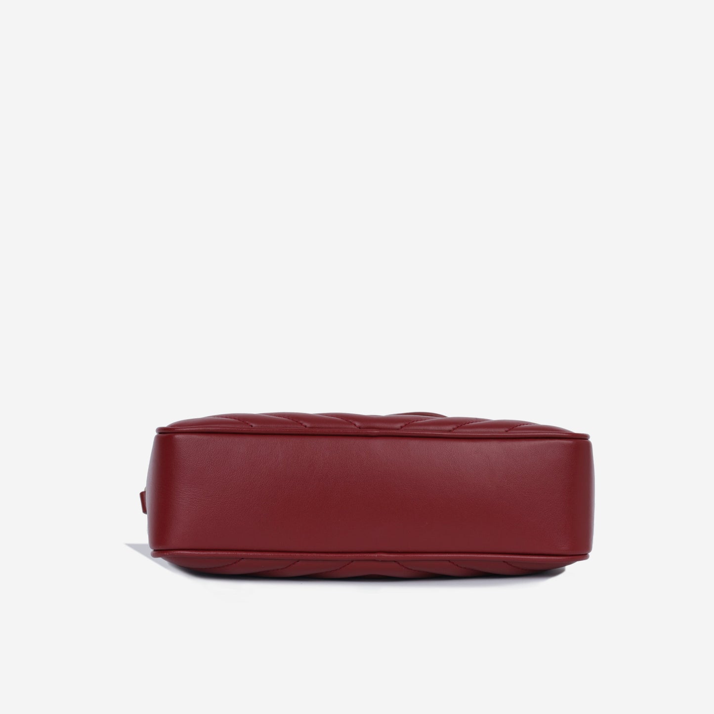 Saint Laurent Lou Calfskin Red Crossbody