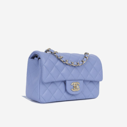 Chanel Classic Flap Lambskin Gold Shoulder Bag Style 47